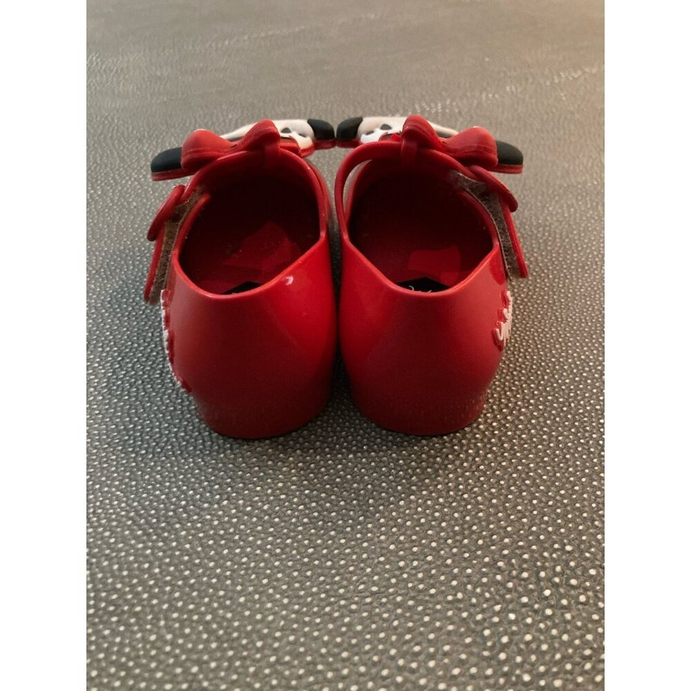 Mini Melissa Minnie Mouse Shoes US 6/ EU 21 GUC - Picture 3 of 4